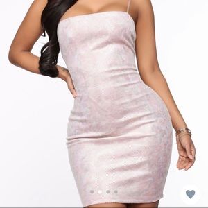FN Pink mini dress